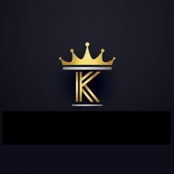 Letter-k-logo-with-golden-crown